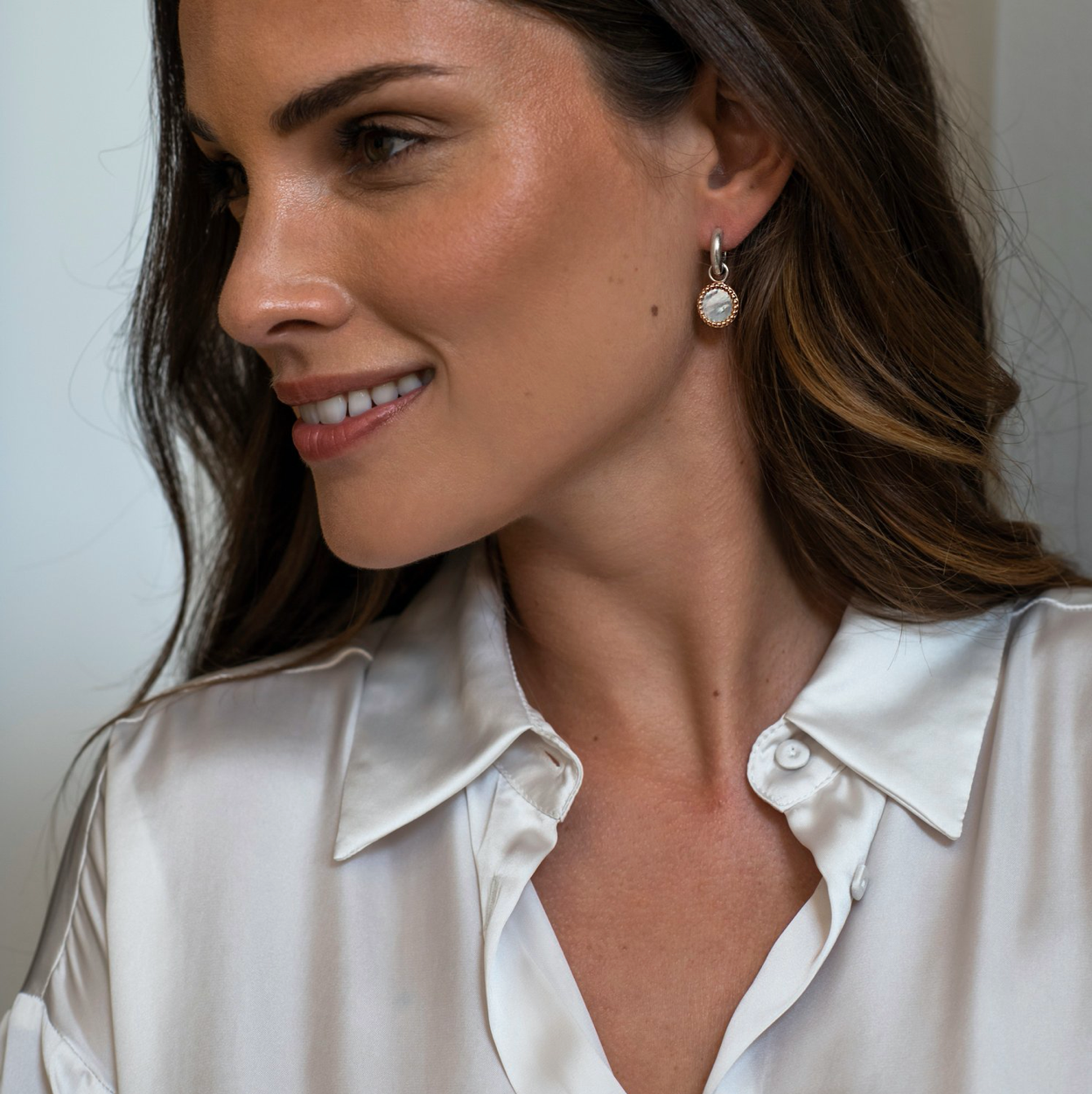 CIRCLE BUBBLES EARRING CHARM | Ti Sento Milano | Luby 