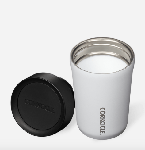Commuter Cup Gloss White | Corkcicle | Luby 