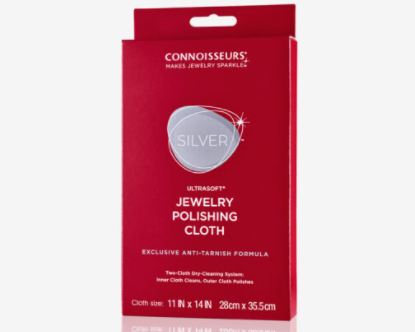 UltraSoft® Silver Jewelry Polishing Cloth | Connoisseurs | Luby 