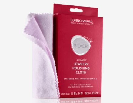 UltraSoft® Silver Jewelry Polishing Cloth | Connoisseurs | Luby 