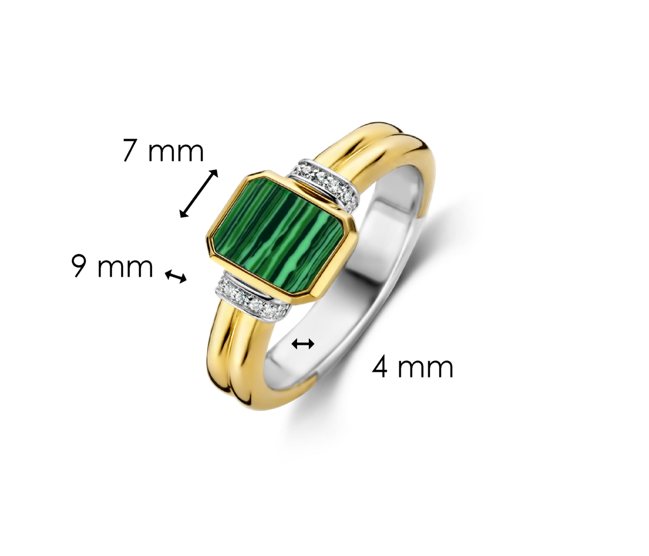Malachite Ring Ti Sento | Ti Sento Milano | Luby 