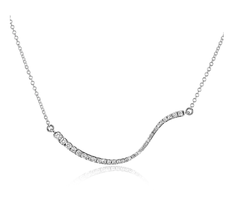 Zeghani 14k Diamond The Minimalist Pendant