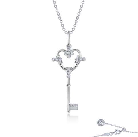 Key to My Heart Necklace | Lafonn | Luby 