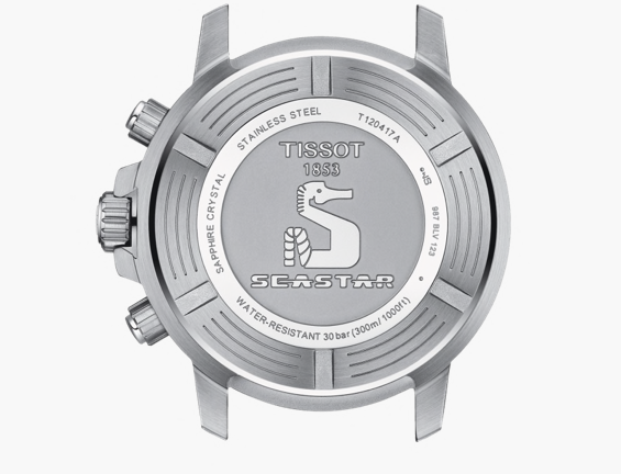 Seastar 1000 Chronograph (Silver) | Tissot | Luby 
