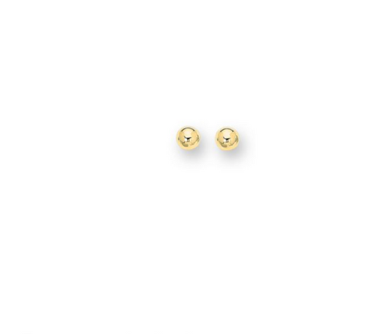 14K Gold 7mm Ball | Luby Gold Collection | Luby 