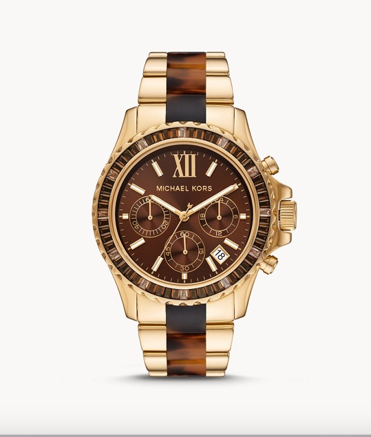 Michael Kors Everest Chronograph Two-Tone Stainless Steel Watch | Michael Kors | Luby 