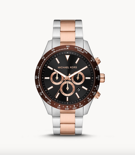Michael Kors Layton Chronograph Two-Tone Stainless Steel Watch | Michael Kors | Luby 