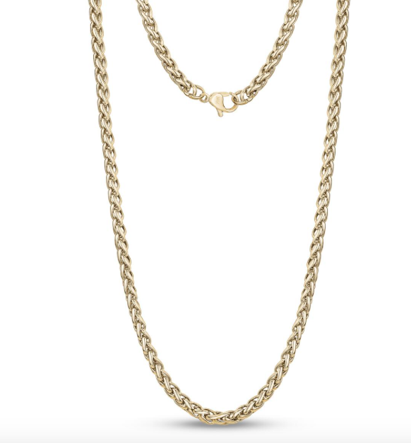 4mm Wheat Chain | ARZ Steel | Luby 