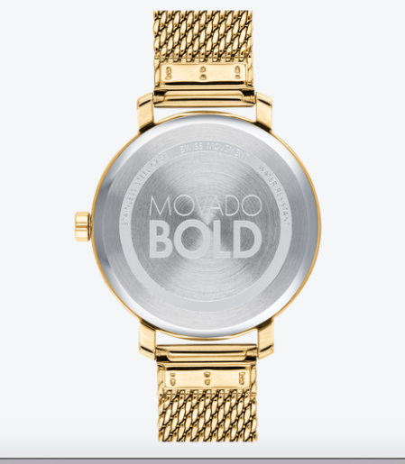 Movado Bold Evolution Gold | Movado | Luby 