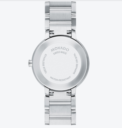 Movado Sapphire Silver Mirror Museum Women | Movado | Luby 