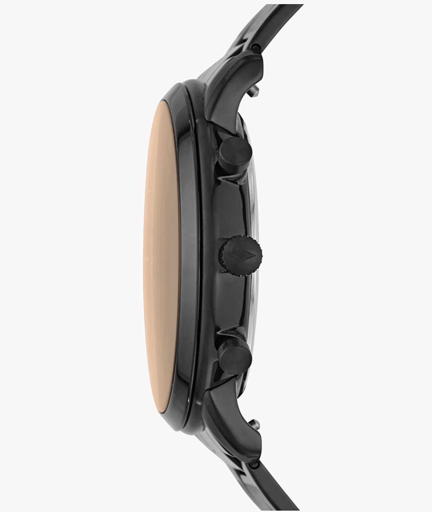 Neutra Chronograph Black Stainless Steel Watch | Fossil | Luby 