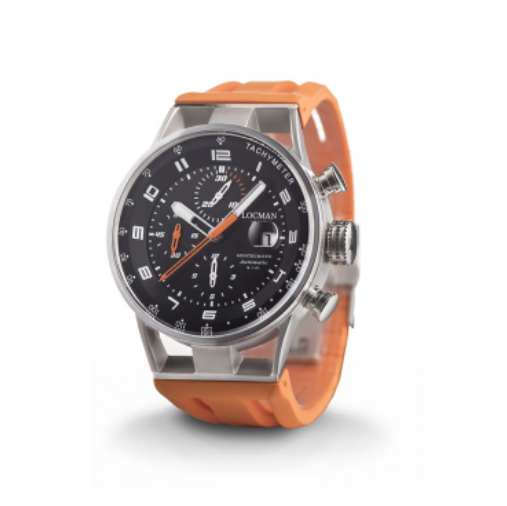 Round Montecristo Locman Chrono Orange Watch | Locman | Luby 