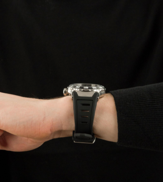 Mare Automatic Locman Black Silicone Watch | Locman | Luby 