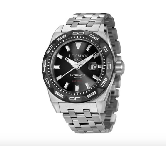 Stealth Staniless Steel Locman Automatic Watch | Locman | Luby 