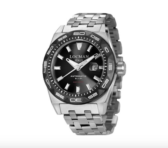 Reloj automático Locman de acero inoxidable Stealth