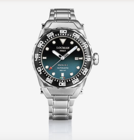Mare Automatic Shadow Blue Locman Watch | Locman | Luby 