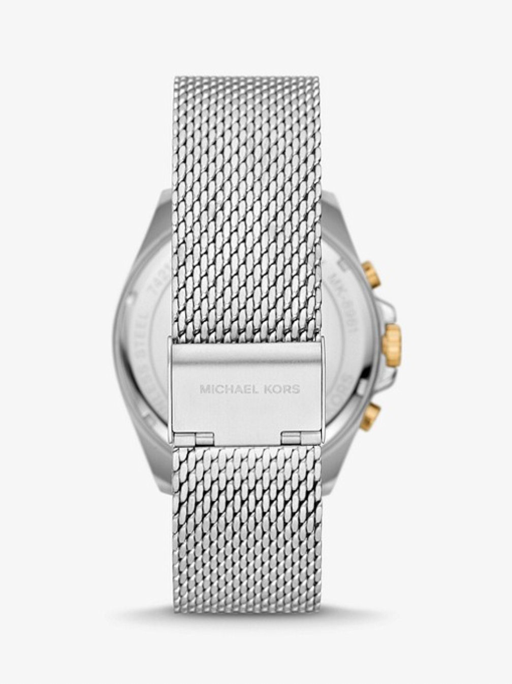 Oversized Brecken Two-Tone Mesh Watch Gift Set | Michael Kors | Luby 
