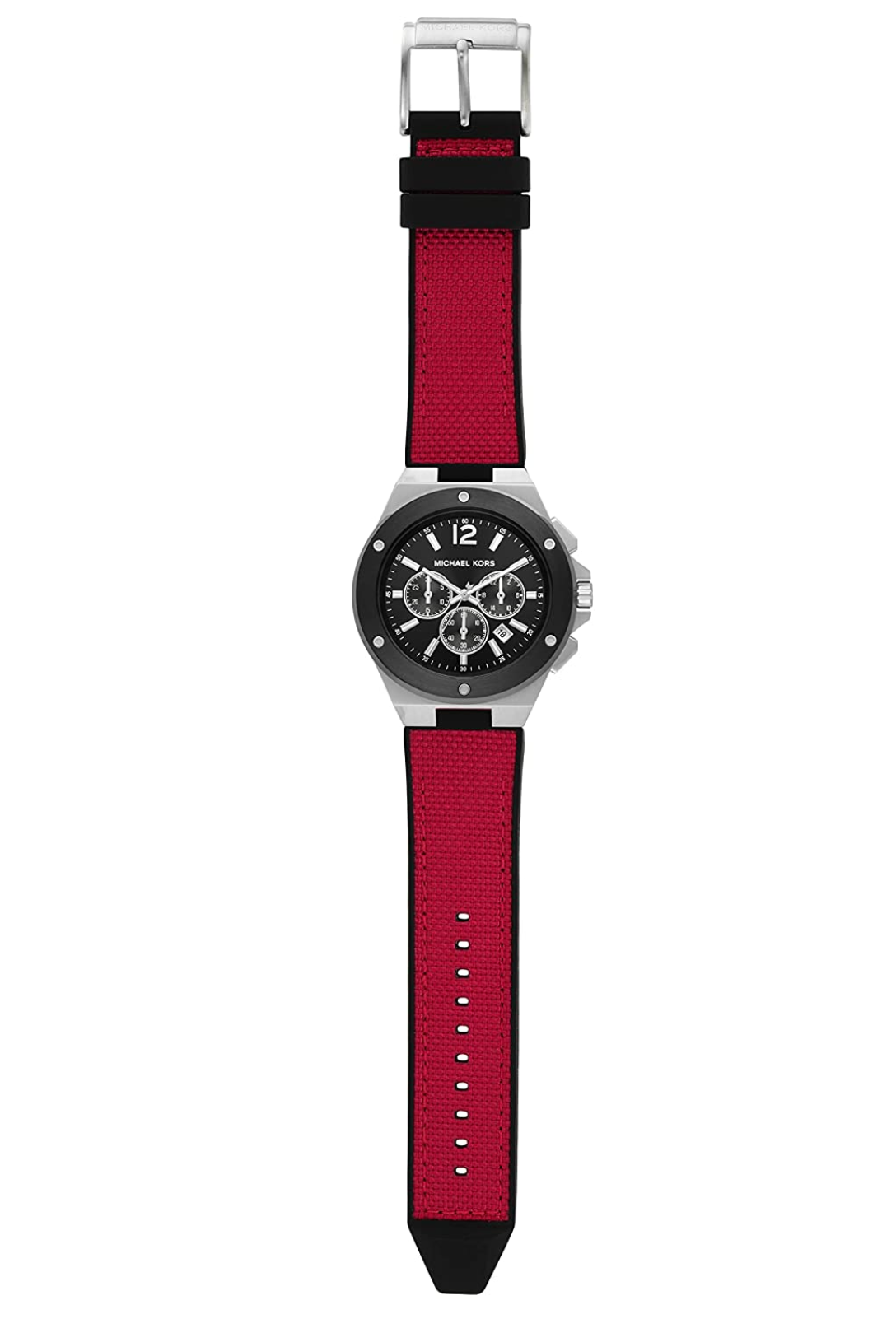 Bundle New orders Wohler Ajax Mens Watch - Black/Red Nylon Nato Strap, Date, Red Indexe