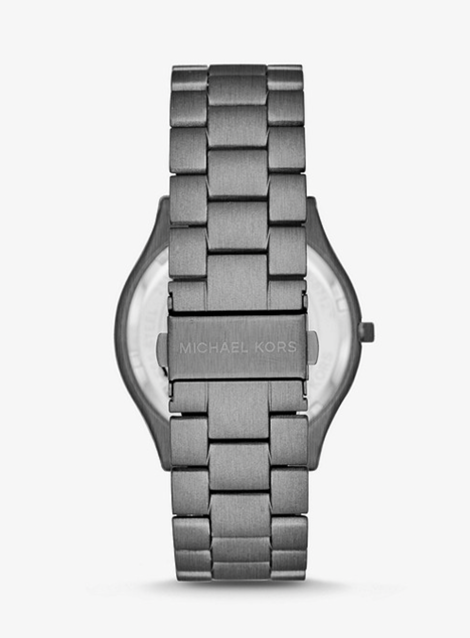 Oversized Slim Runway Gunmetal Watch And Jet Set Charm Leather Wallet Gift Set | Michael Kors | Luby 