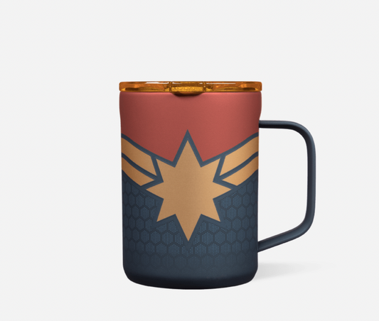 MARVEL COFFEE MUG - Captain Marvel | Corkcicle | Luby 