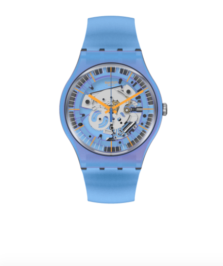 Shimmer Blue | Swatch | Luby 
