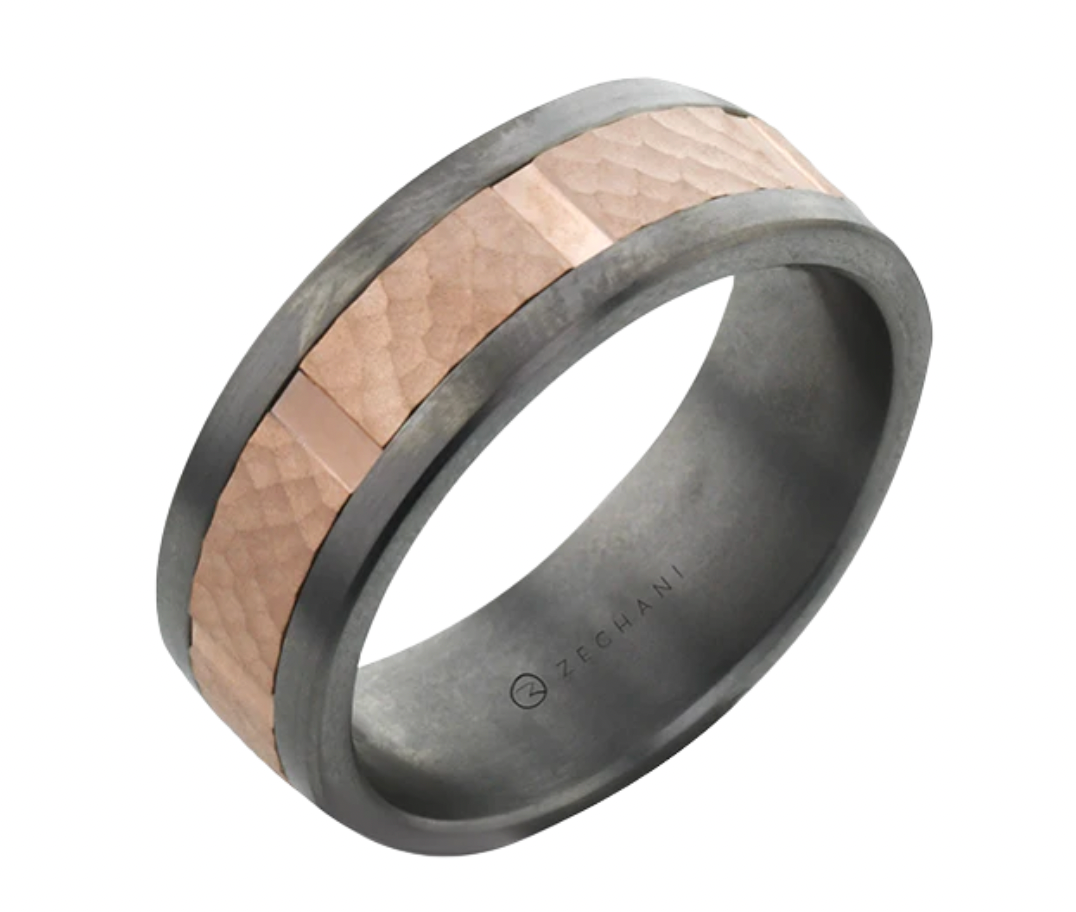 14KR Zirconium Band Zeghani | Zeghani | Luby 
