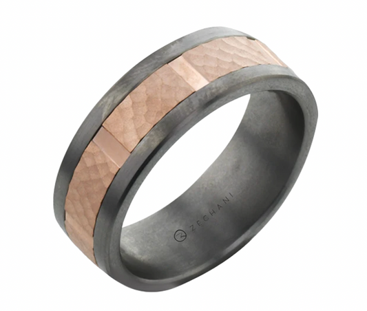 14KR Zirconium Band Zeghani | Zeghani | Luby 