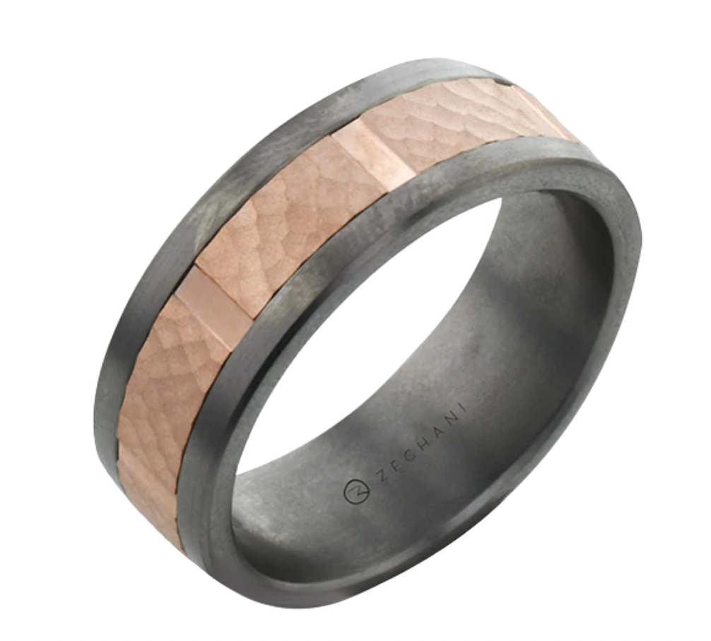 14KR Zirconium Band Zeghani | Zeghani | Luby 