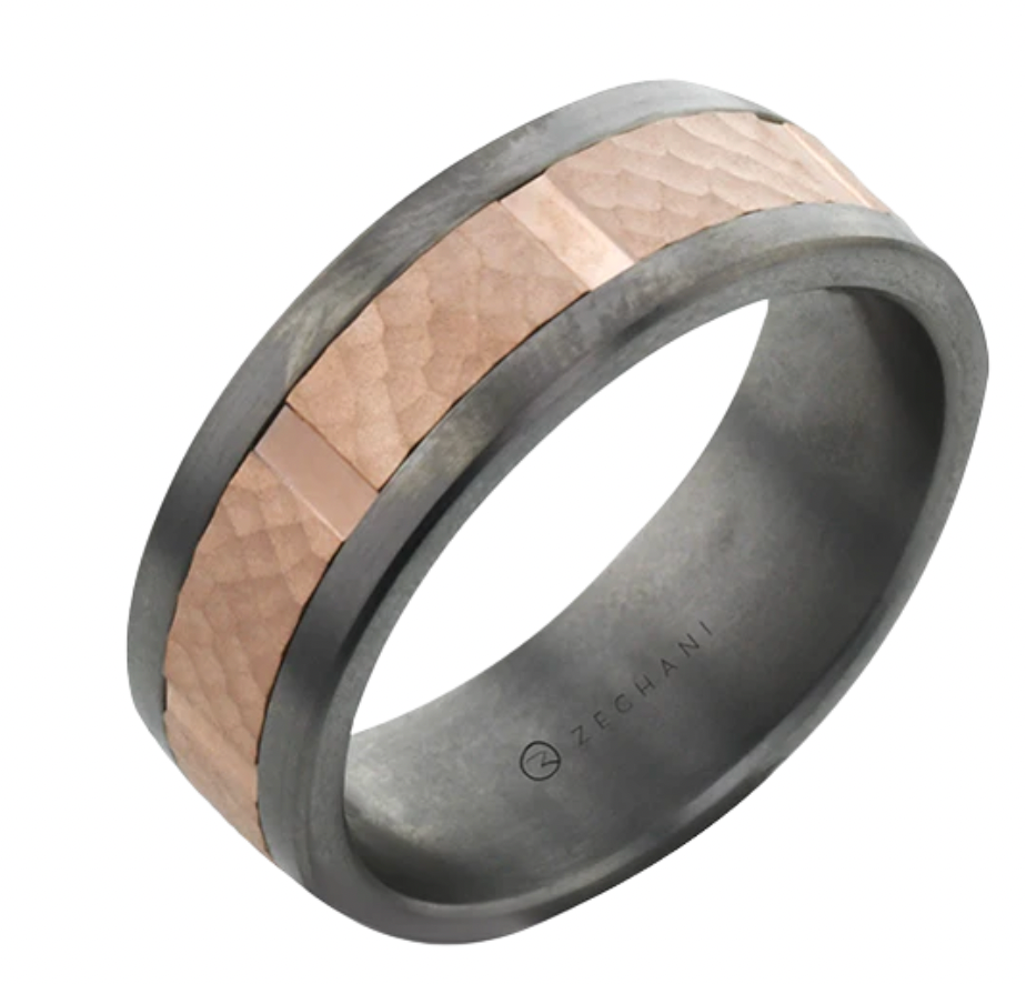 14KR Zirconium Band Zeghani | Zeghani | Luby 