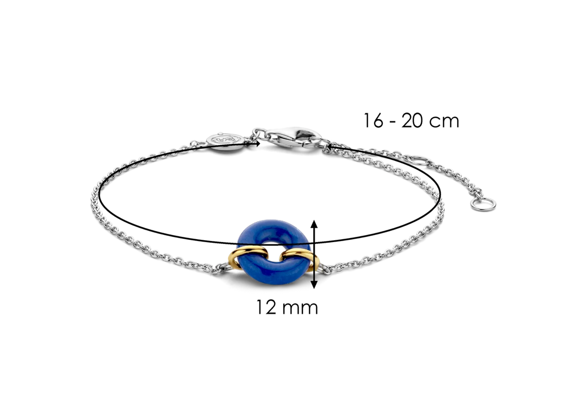 Ti Sento Milano Blue Round Bead Bracelet | Ti Sento Milano | Luby 