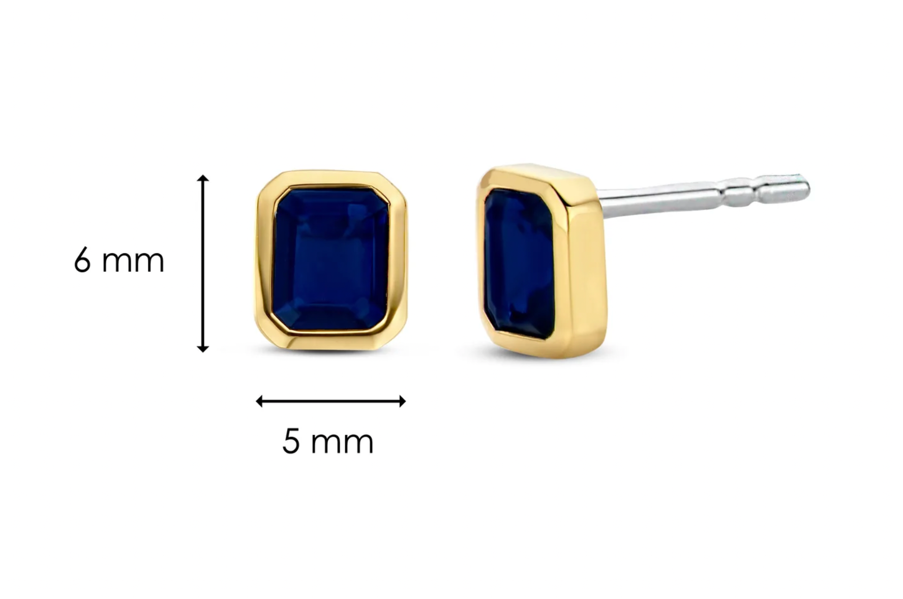 Ti Sento Royal Blue Studs | Ti Sento Milano | Luby 