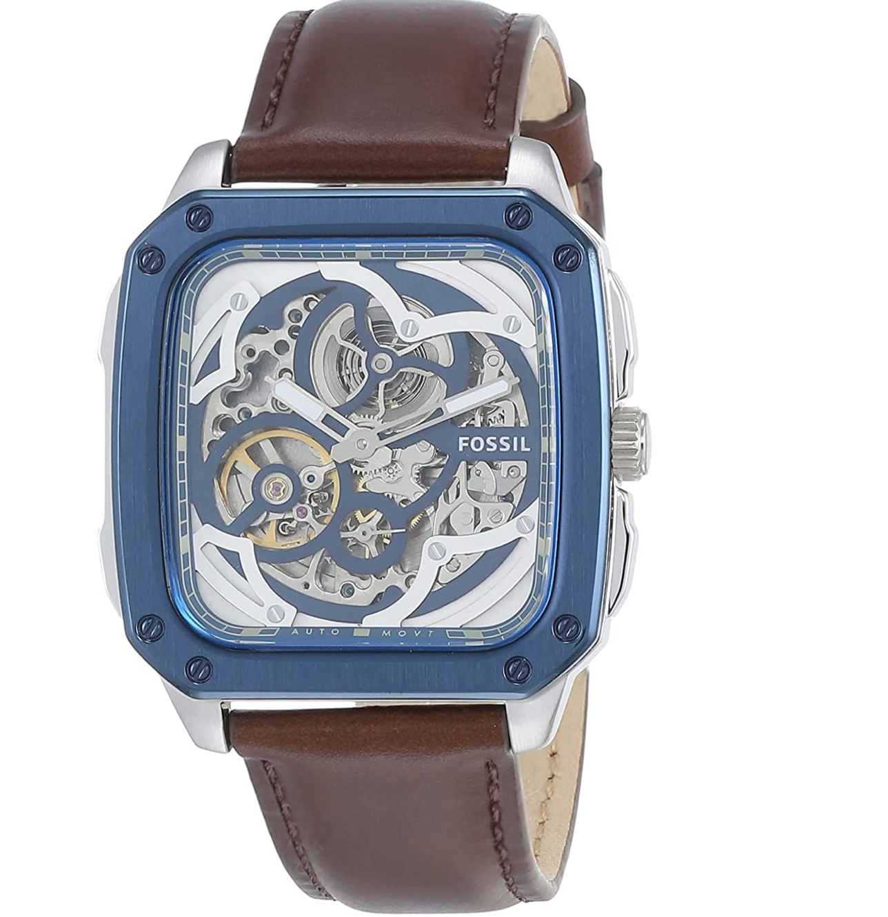 Fossil Inscription Analog Blue Dial Men's Watch | Fossil | Luby 
