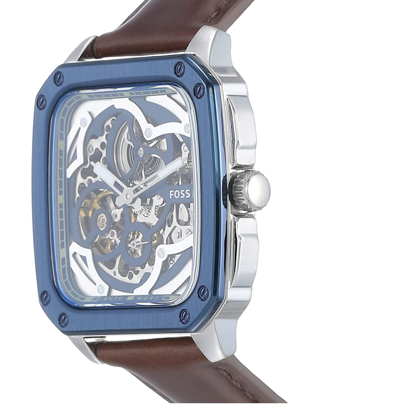Fossil Inscription Analog Blue Dial Men's Watch | Fossil | Luby 