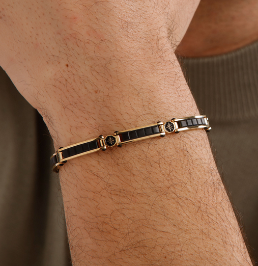 Bracelet BACKLINER ACCENTS COMPASS | Brosway Italia | Luby 