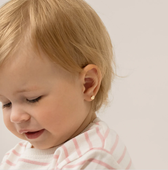 Sweet Heart Encrusted Girl Earrings | Children Collection | Luby 