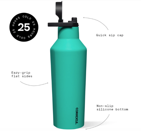 Sport Canteen - 20 oz Neon Lights Kokomo | Corkcicle | Luby 