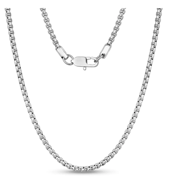 Steel Round Box Link Chain | ARZ Steel | Luby 