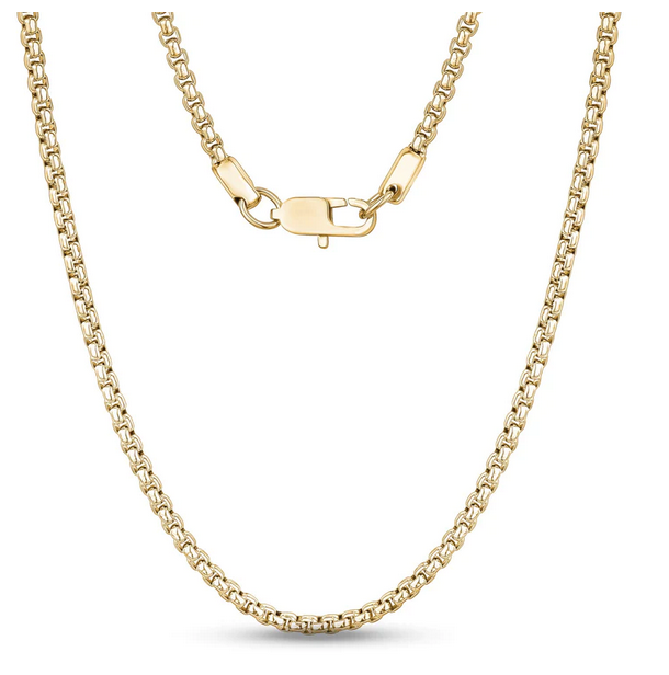 Steel Round Box Link Chain | ARZ Steel | Luby 