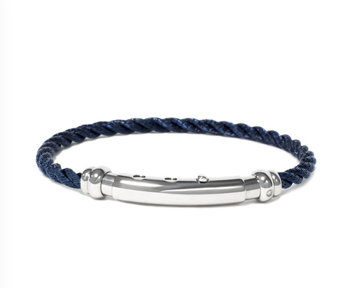 Borsari Stainless Steel Rope Bangle | BORSARI | Luby 