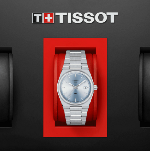 PRX 40205 UNISEX SS BR LT BL I | Tissot | Luby 