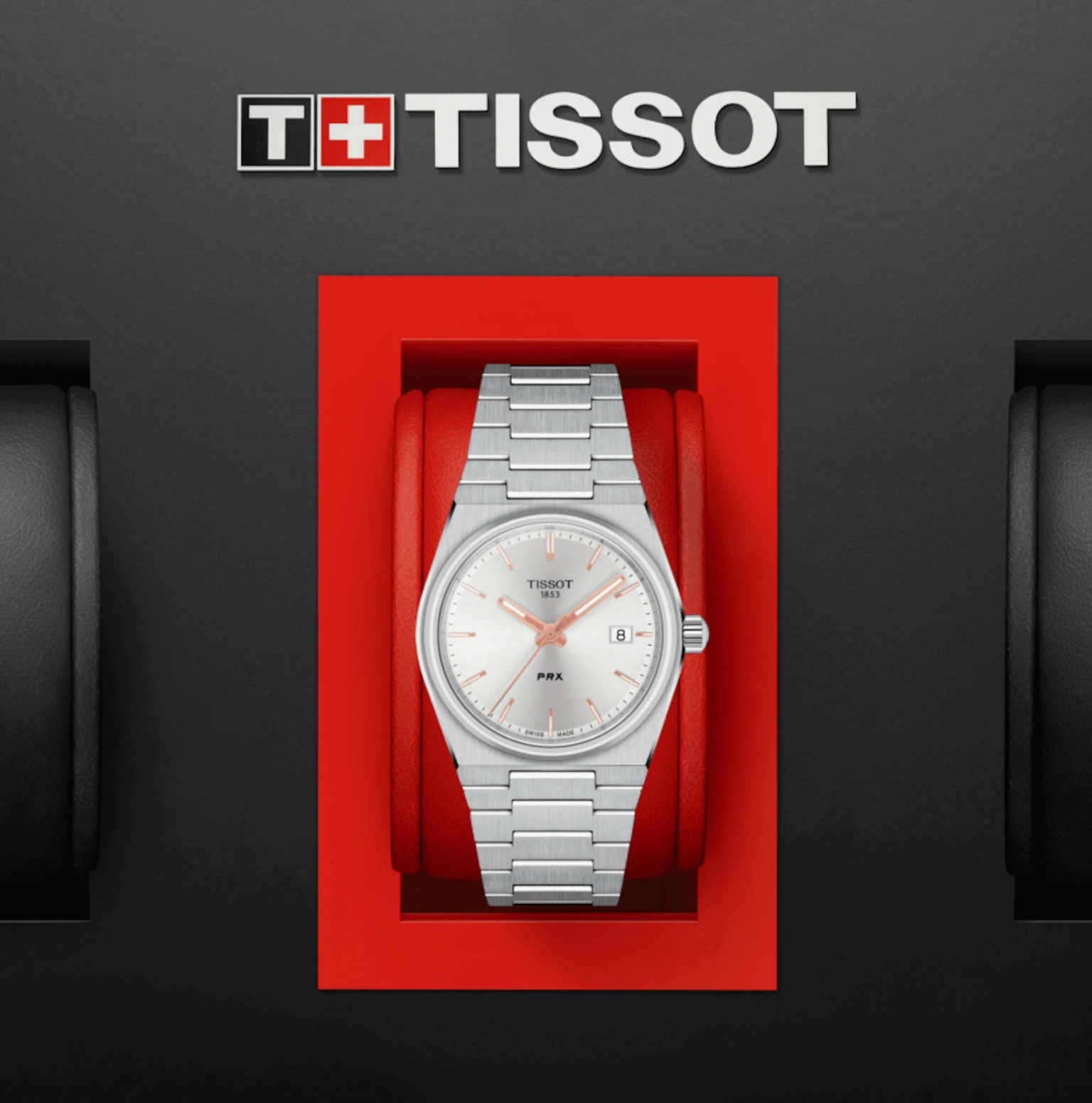 TISSOT PRX 35MM Rose Gold Accents | Tissot | Luby 