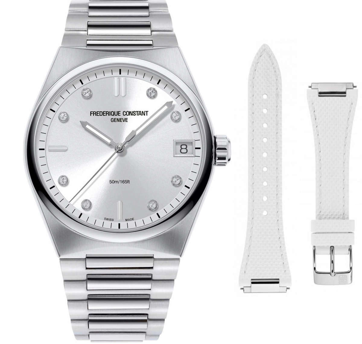 Frederique Highlife Ladies Quartz Silver | Frederique Constant | Luby 