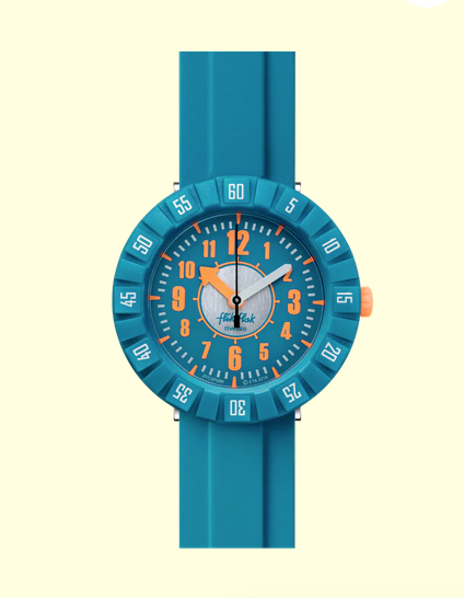 Teal My Mind | Flik Flak by Swatch | Luby 