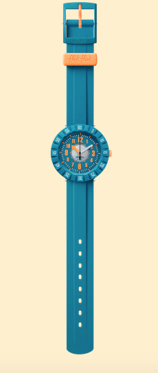 Teal My Mind | Flik Flak by Swatch | Luby 