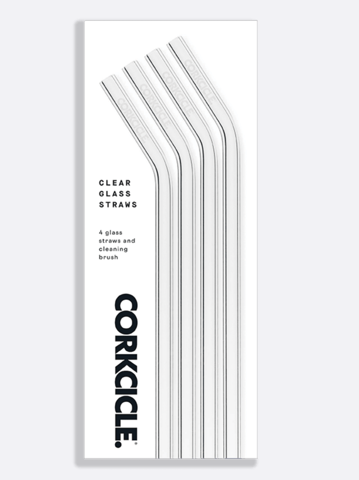 Glass Straw Set | Corkcicle | Luby 