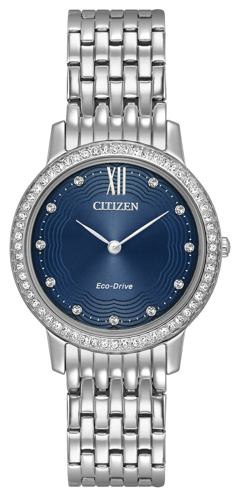 Silhouette Crystal (Silver-Blue) | Citizen | Luby 
