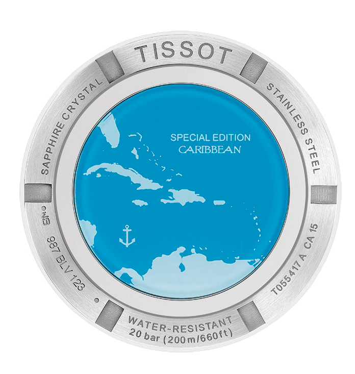 Seastar 1000 Automatic Caribbean (Special Edition/Blue) | Tissot | Luby 