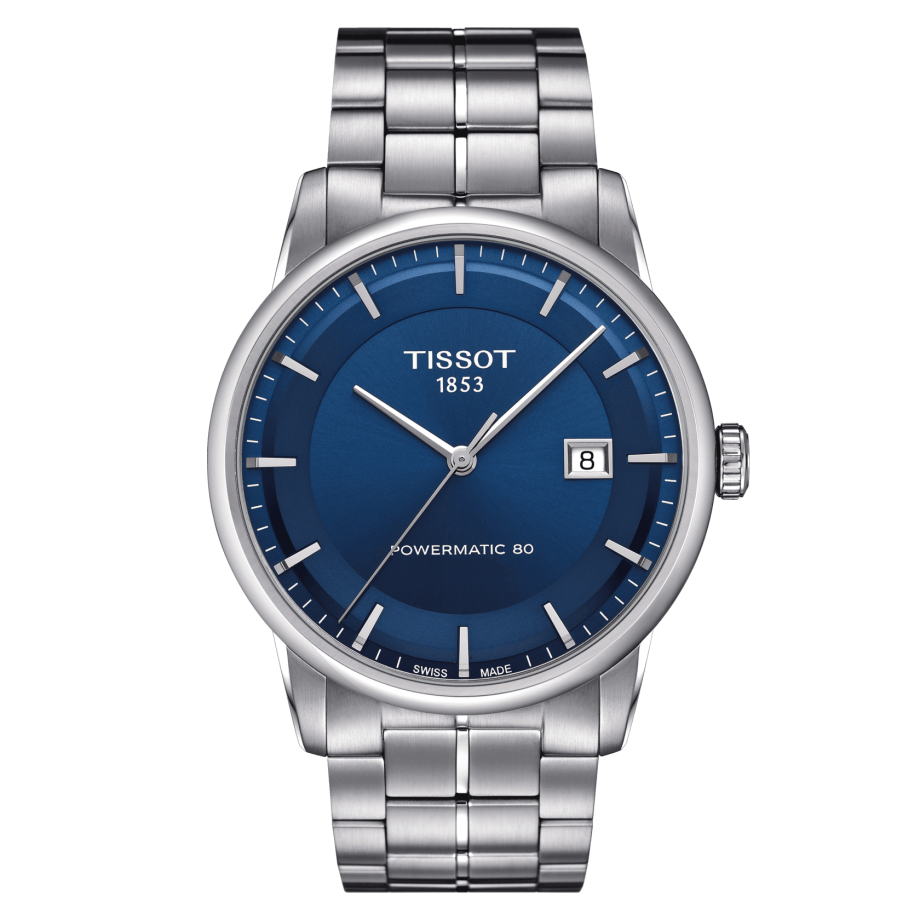 Luxury Automatic (Silver-Blue) | Tissot | Luby 