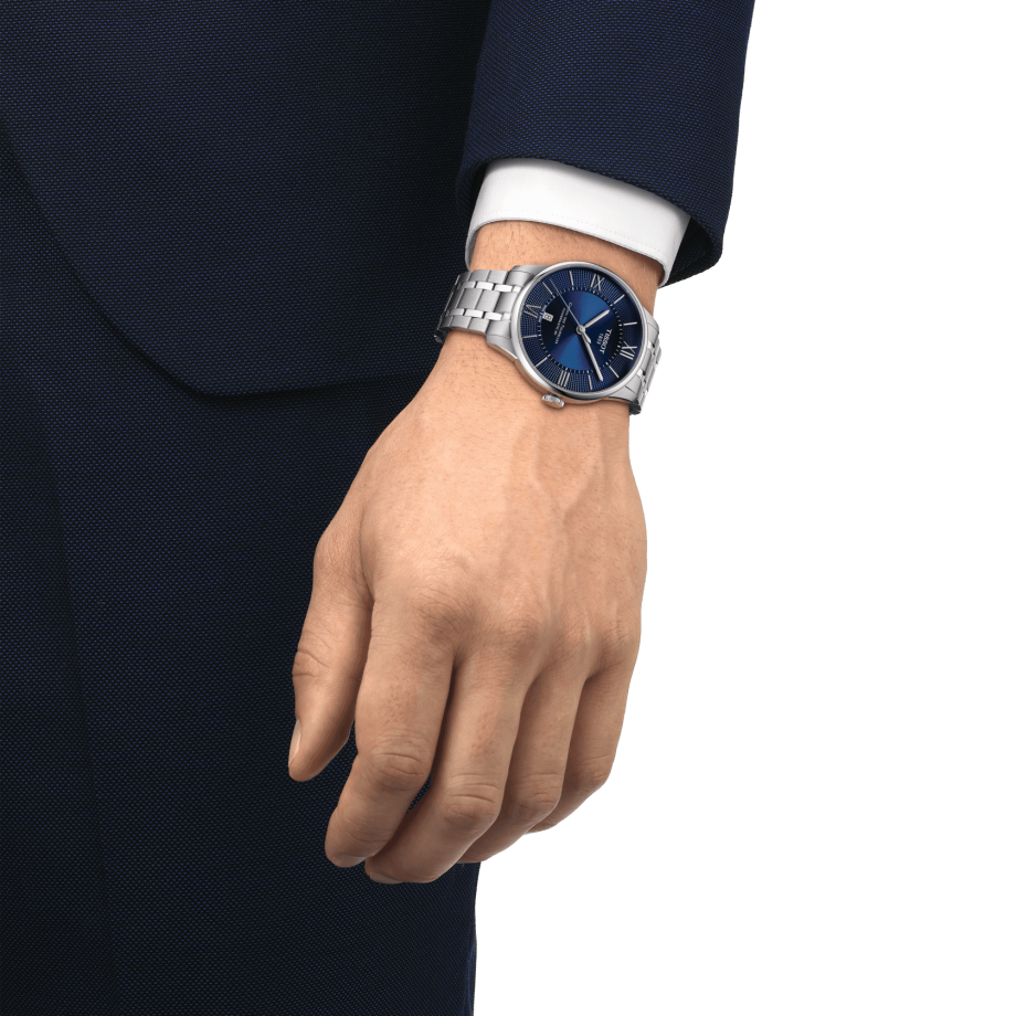 Chemin des Tourelles (Silver-Blue) | Tissot | Luby 