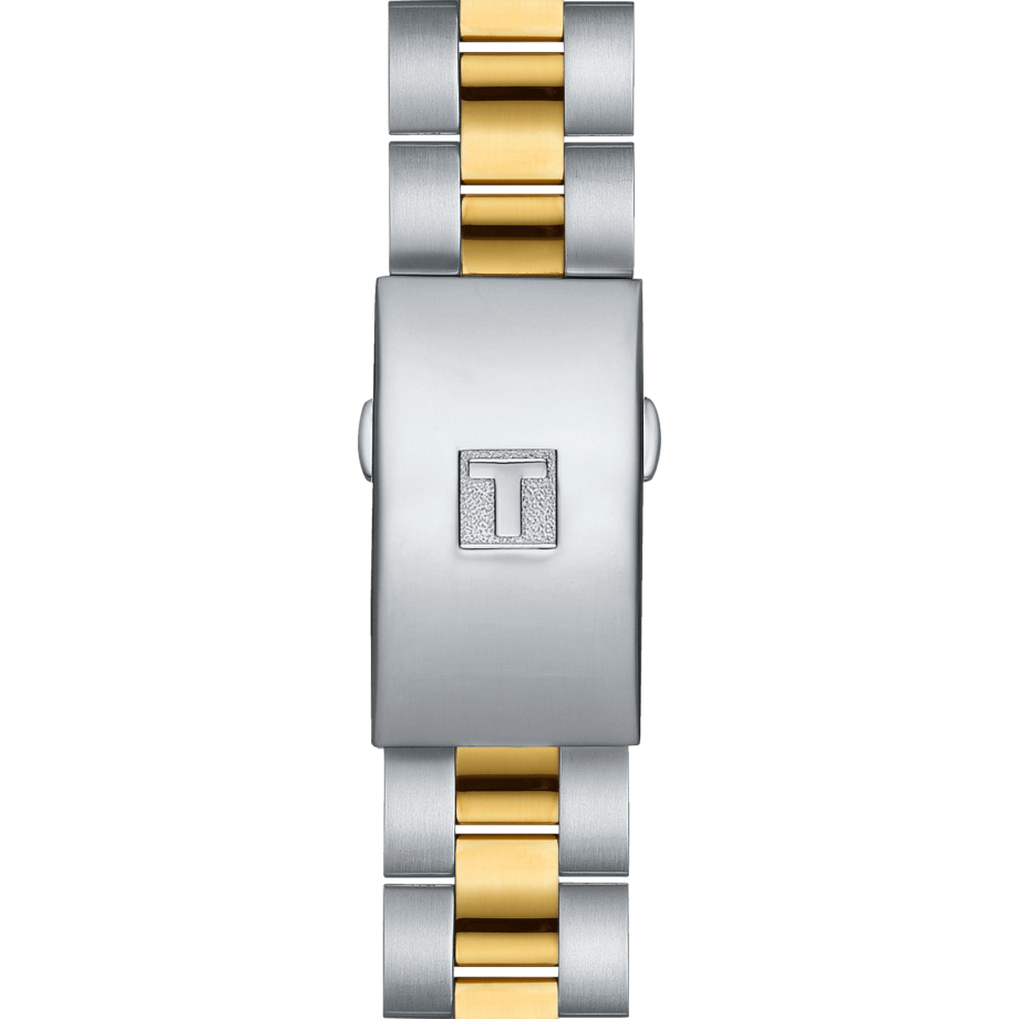 PR 100 Sport Chic Chronograph (Silver-Gold) | Tissot | Luby 